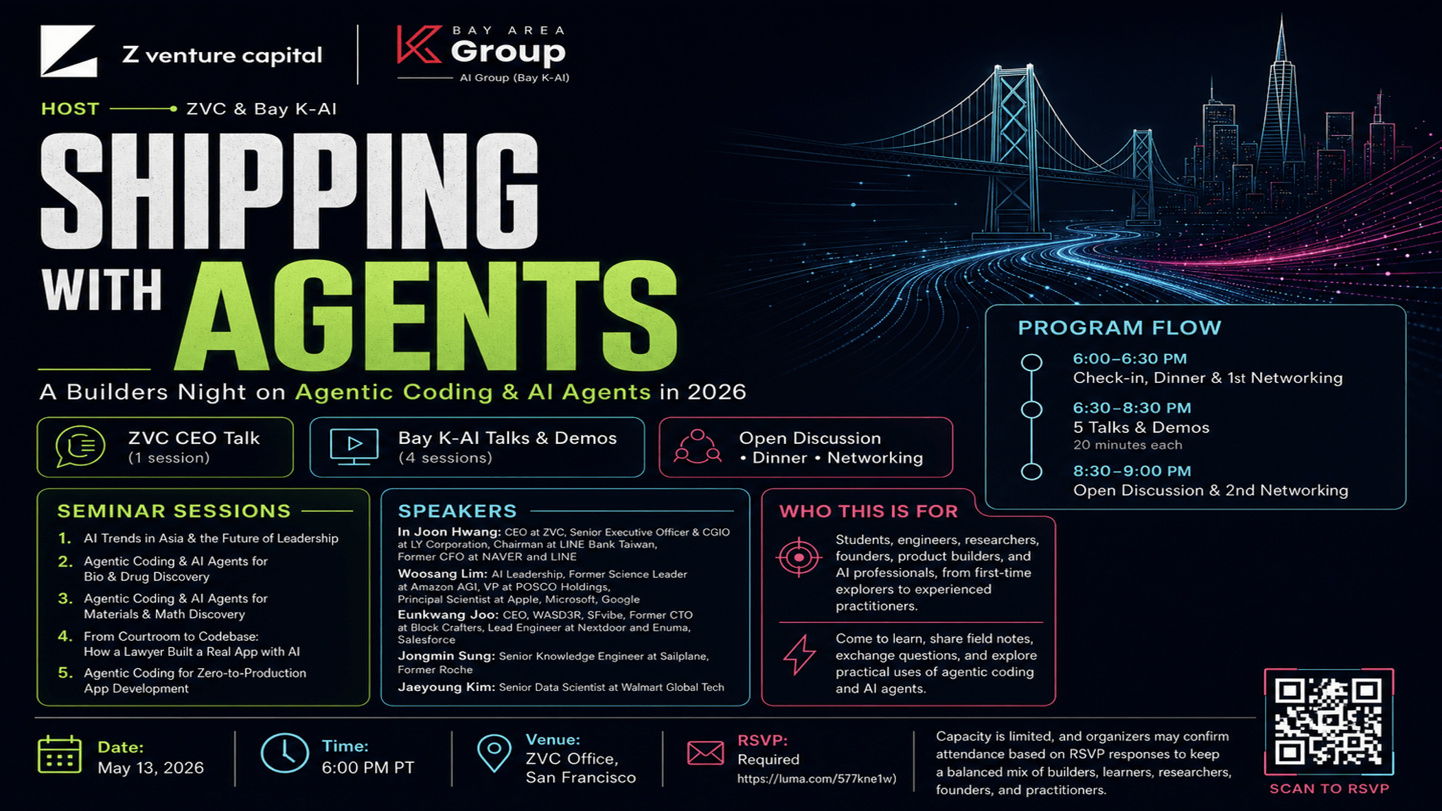 [종료] BAKG Shipping With Agents: A Builders Night | CAPSA Updates